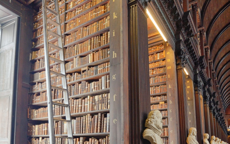 The Old Library, Trinity College, Dublin, Ireland - The Book of Kells