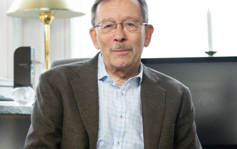 Lars Calmfors. Photo: Richard Kihlström/Stockholm University