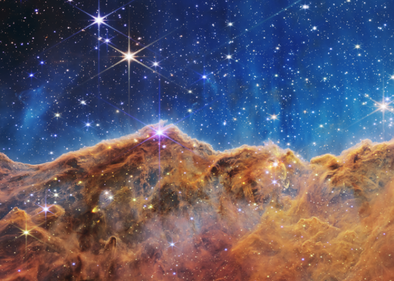 The Carina nebula is a stellar nursery