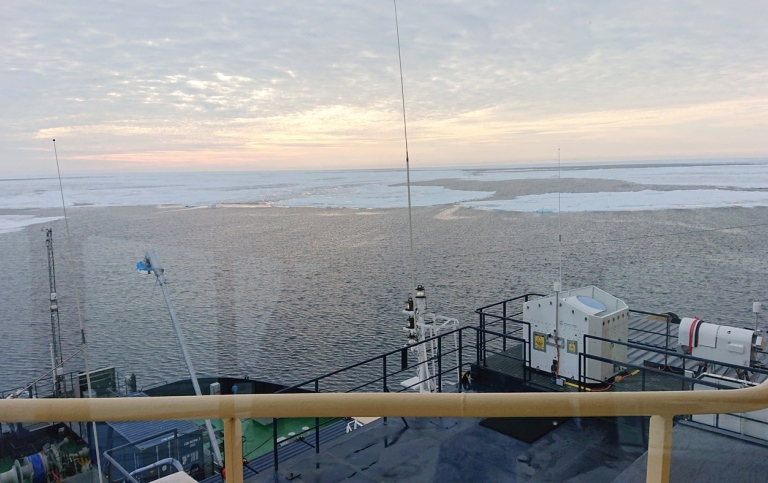 ACAS atmospheric observatory onboard Oden. Photo: John Prytherch.