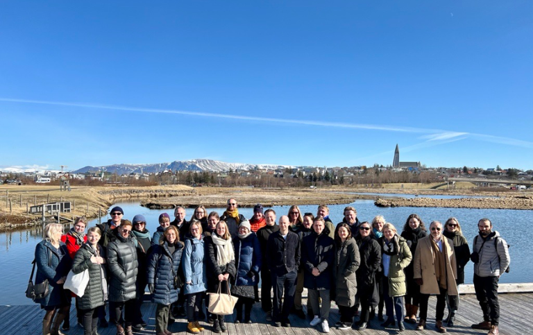 Picture of all partners at University of Iceland