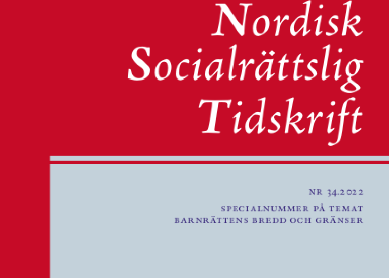 Nordisk socialrättslig tidskrift