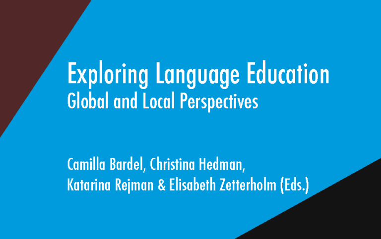 Ny bok: Exploring Language Education – Global and Local Perspectives