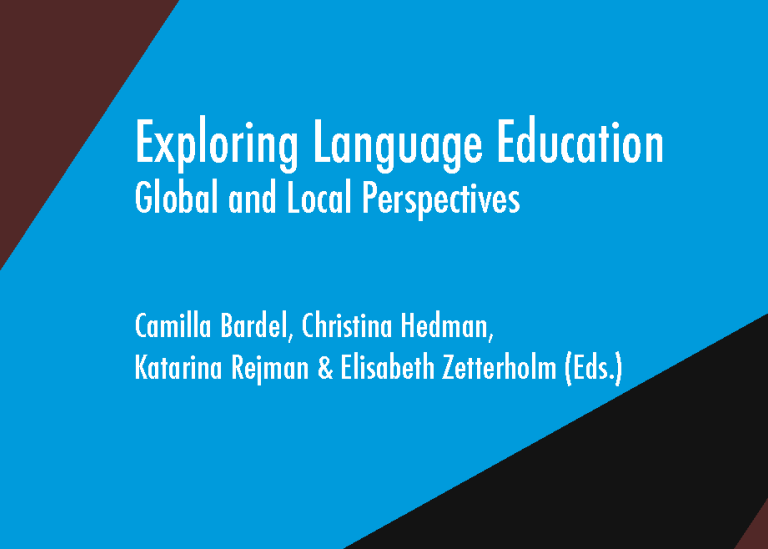 Exploring Language Education: Global and Local Perspectives