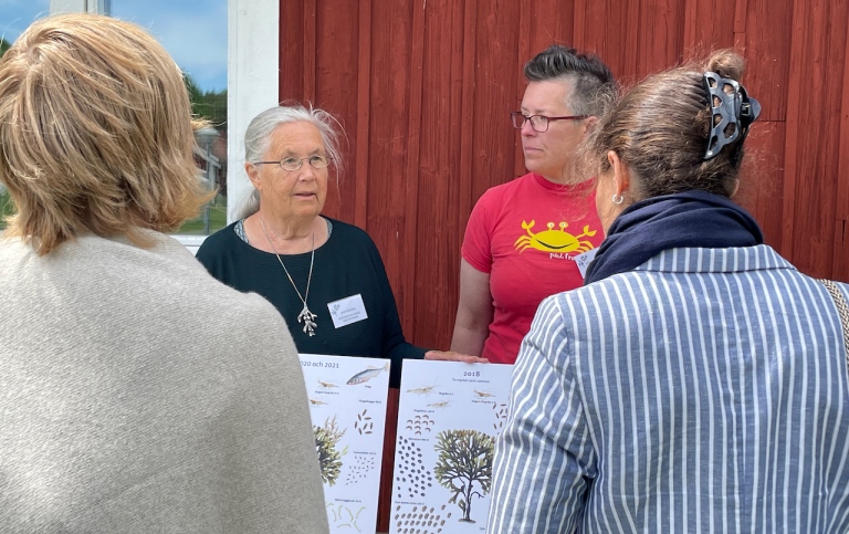 Ellen, Lena och kronprinsessan Askö. Foto Lisa Bergqvist.