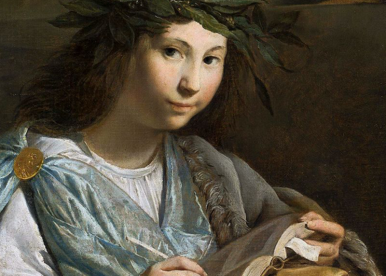 Clio, Muse of History / Johannes Moreelse Clio, Muse of History / Johannes Moreelse