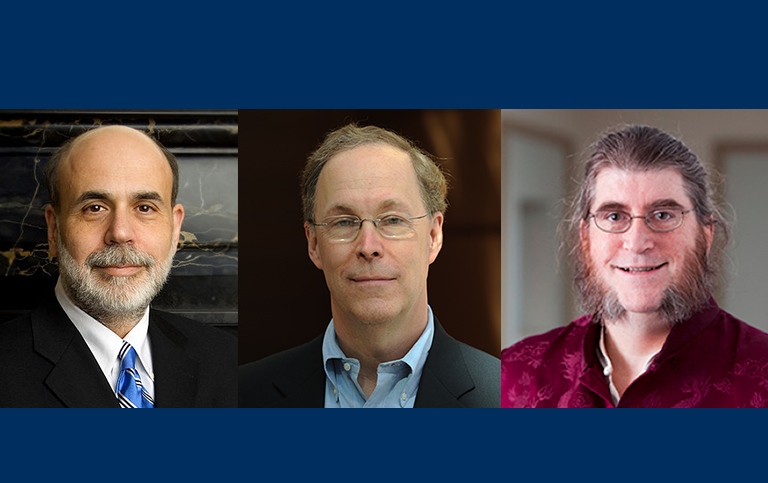 Ben Bernanke, Douglas Diamond and Philip Dybvig
