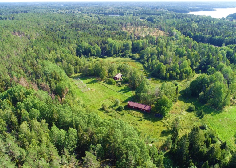 The Kronängen study area south of Stockholm.