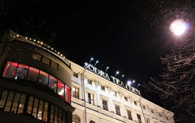 Fasaden på Södra teatern