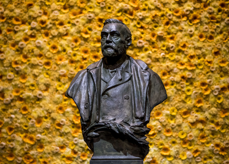 Byst av Alfred Nobel