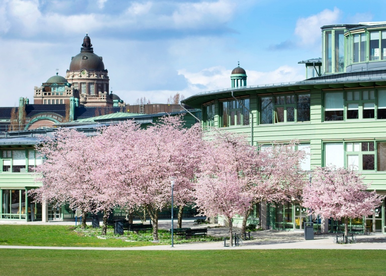 The Geo-Science Building ("Geovetenskapens hus") – at the Stockholm University Frescati Campus. Photo: 