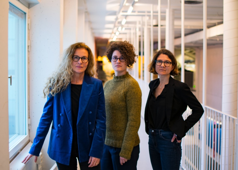 Anna Lund, Ylva Lorentzon och Rebecka Brinch