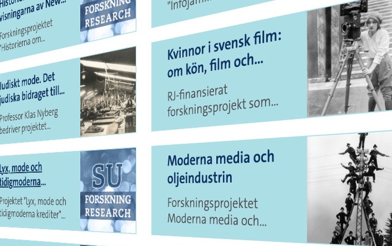 Projektsidor Foto: Stockholms universitet