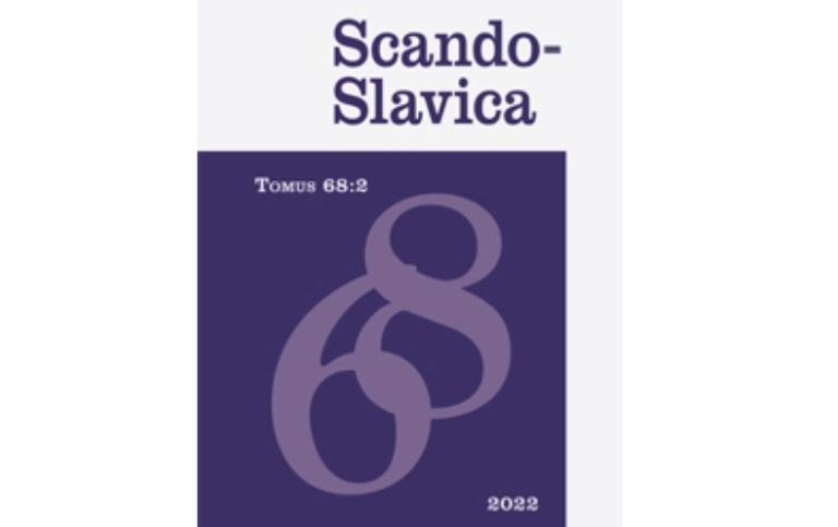 Scando-Slavica. Omslag