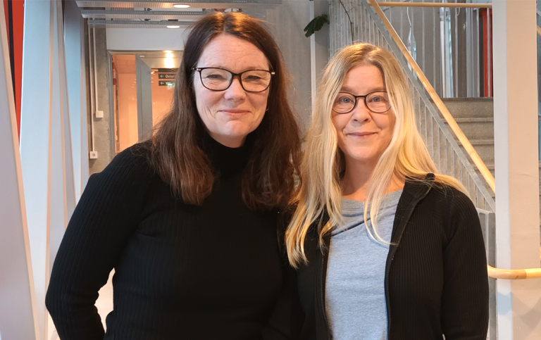 Jenny Berglund och Susanne Olsson.