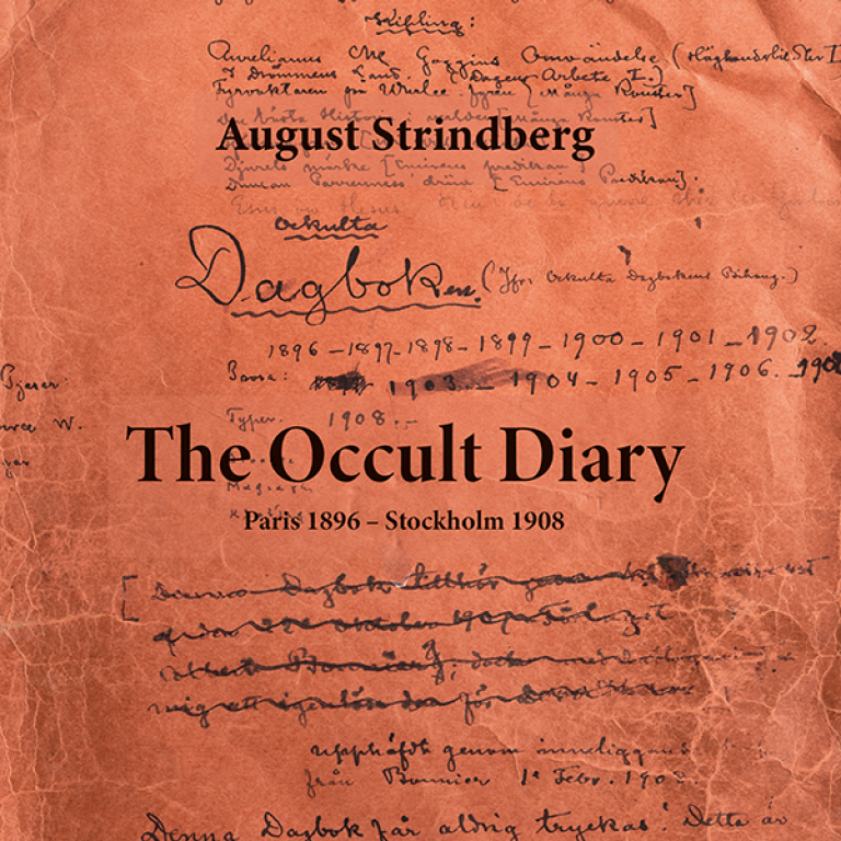 Detalj av omslaget till The Occult Diary