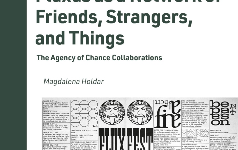 The cover of the book Fluxus as a Network of Friends, Strangers, and Things 