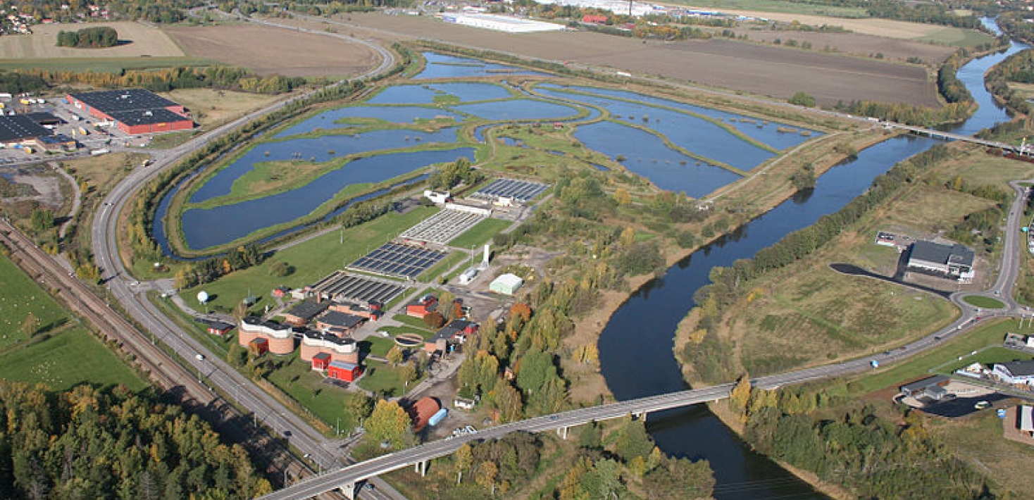 Ekeby våtmark i Eskilstuna. Foto Wikimedia Commons.