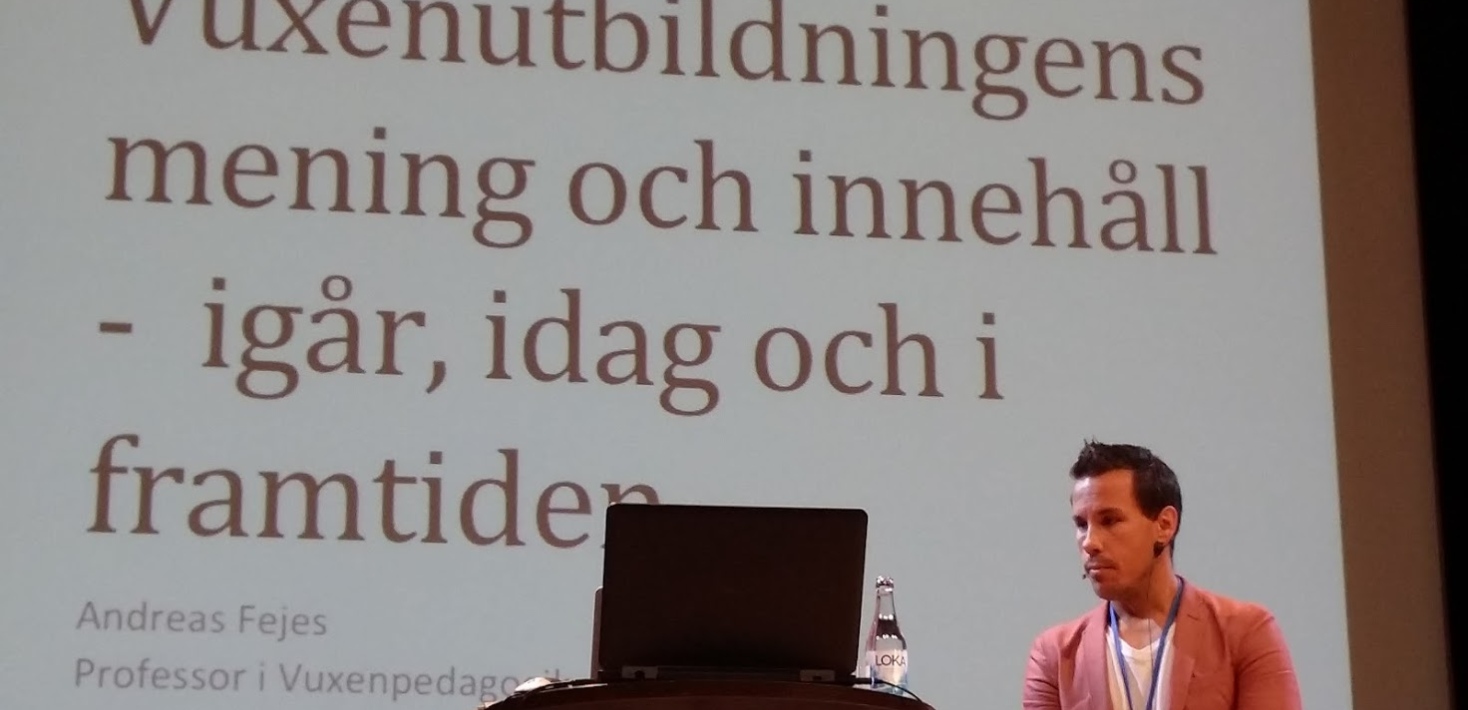 Andreas Fejes föreläser vid Symposium 2015
