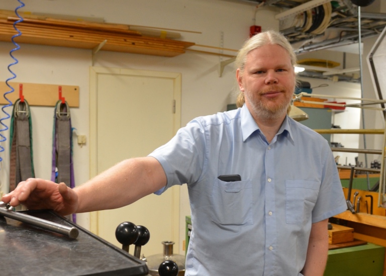 Ulf Ahlberg, Workshop Technician, Technical Division, Fysikum