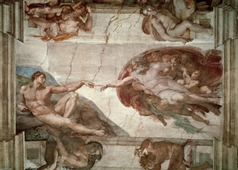Adams skapelse av Michelangelo