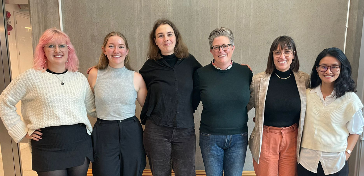 Eleanor Armstrong, Amy Smith, Beatrice Hansen, Anna Danielsson, Carolina de Barros Vidor och Nhu Tru