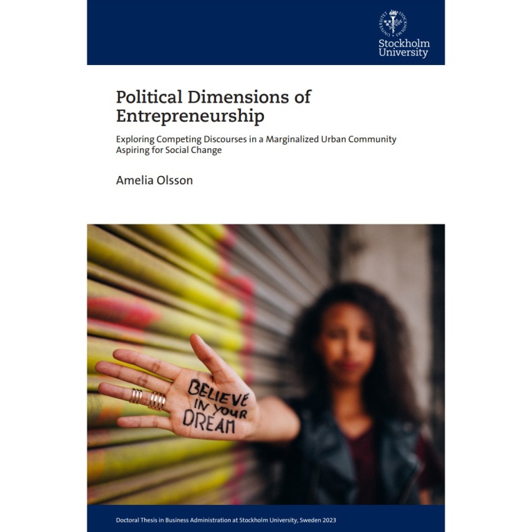 Political Dimensions of Entrepreneurship