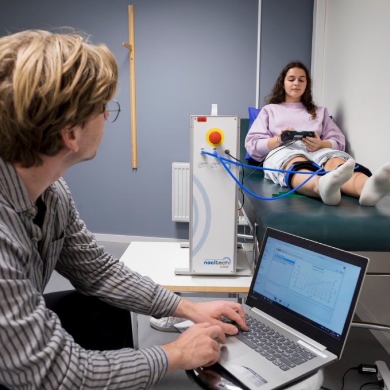 In the Sleep lab. Photo: Jens Olof Lasthein