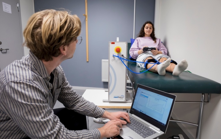 In the Sleep lab. Photo: Jens Olof Lasthein