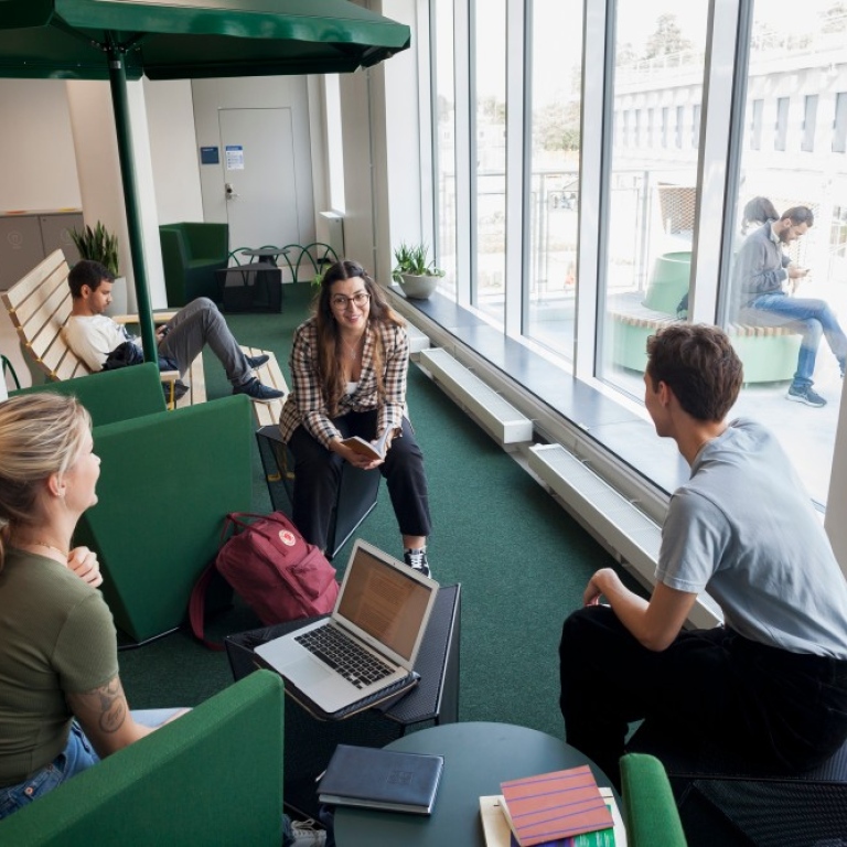 Students in Albano. Photo: Jens Olof Lasthein