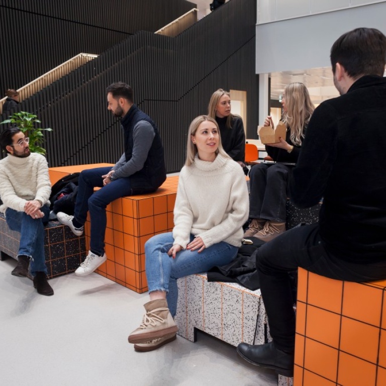 Students in Albano. Photo: Jens Olof Lasthein