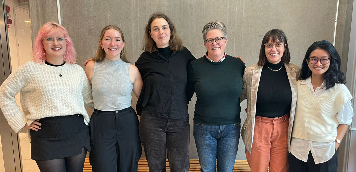 Eleanor Armstrong, Amy Smith, Beatrice Hansen, Anna Danielsson, Carolina de Barros Vidor och Nhu Tru