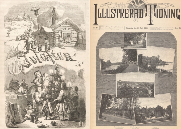 Teckningar från 1860- och 1880-talen