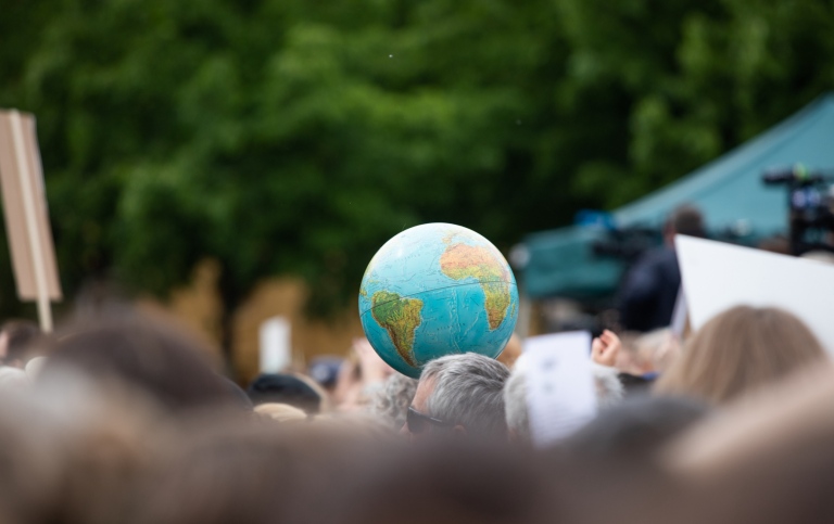 STOCKHOLM, 24 MAJ 2019. Skolstrejk för klimatet i Kungsträdgården. Foto: Michael Hoffman/Mostphotos