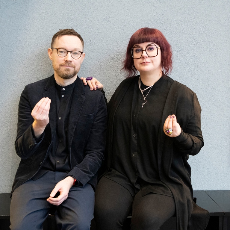 Janne Kontio och Sofia Lundmark