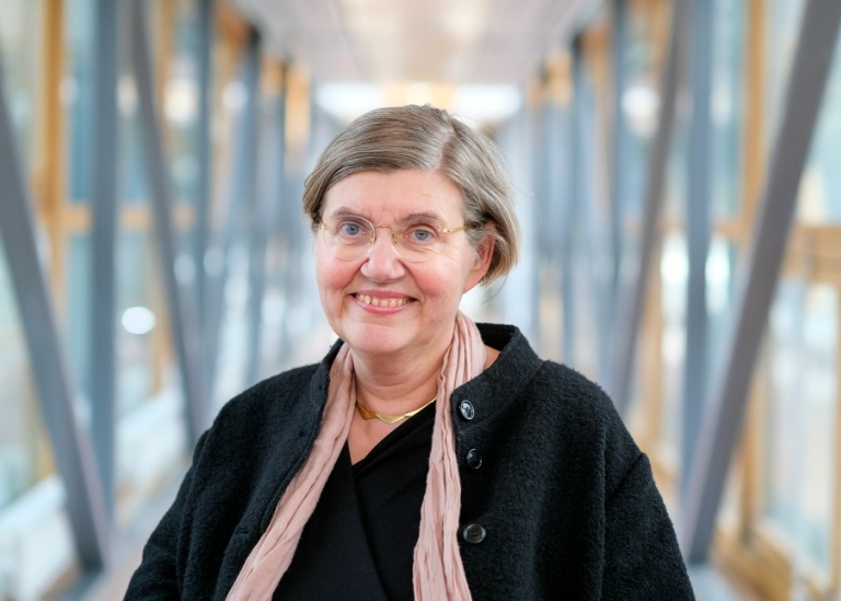 Rektor Astrid Söderbergh Widding vid Stockholms universitet