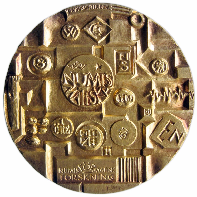 Gustav VI Adolfs medalj för framstående numismatisk forskning_frånsida