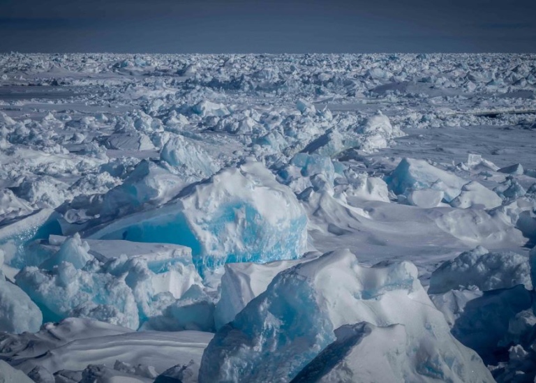 Sea ice in the Arctic. Photo: Michael Tjernström/MISU/Stockholm University