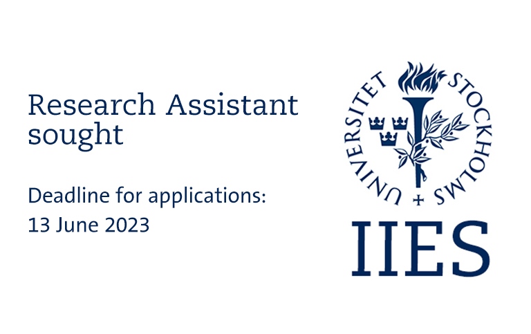 Research Assistant sought