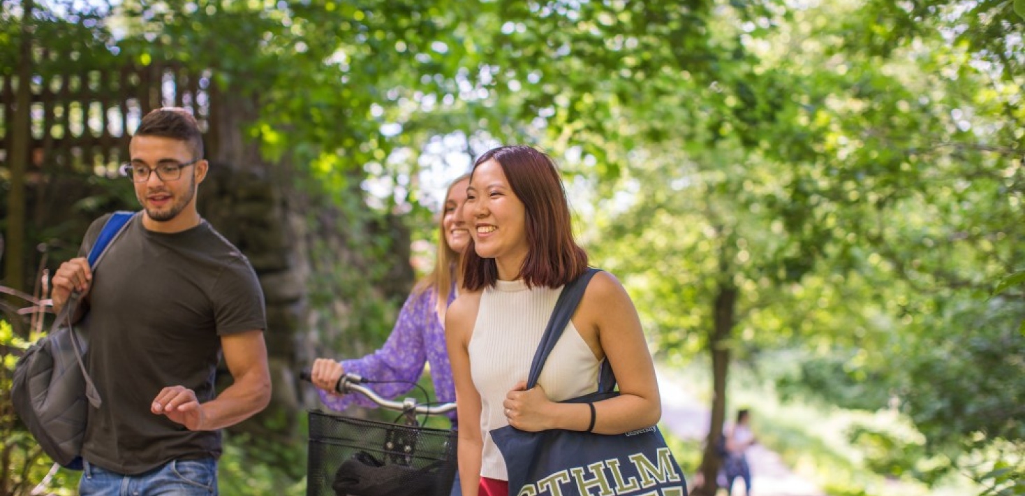 Students outside