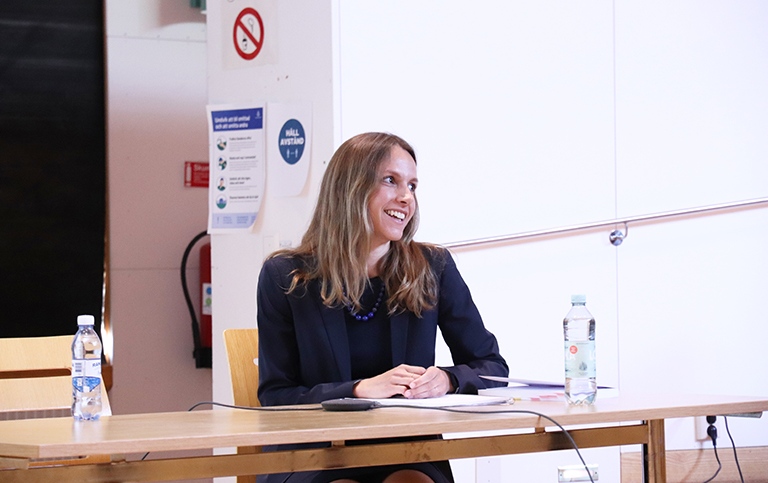 Claire Thürwächter at her defense