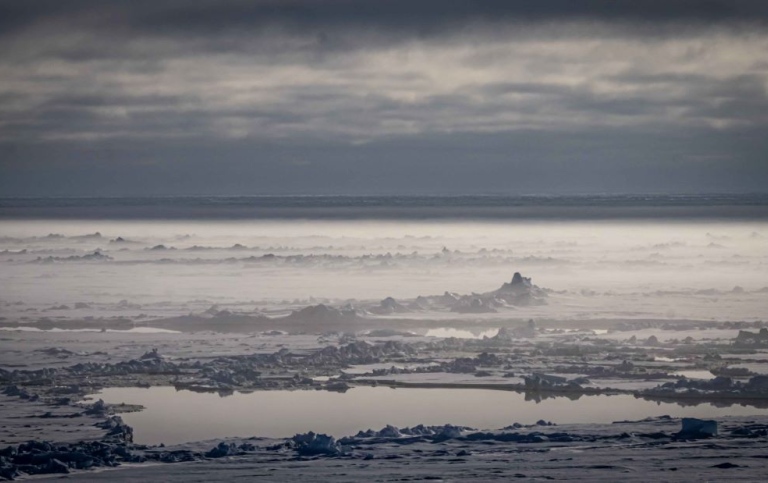 Sea ice in the Arctic. Photo: Michael Tjernström/MISU/Stockholm University