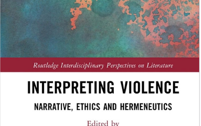 Detalj av omslaget av boken Interpreting Violence
