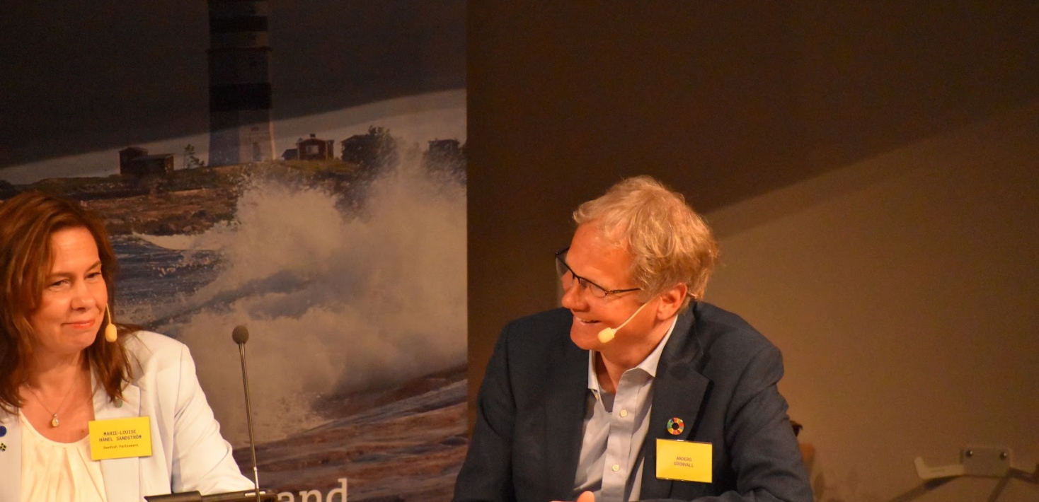 Anders Grönwall, Open Science konferens 2023. Foto: Lena Söderberg.