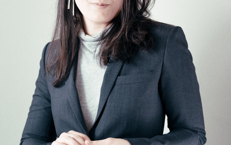 Woman in a blazer
