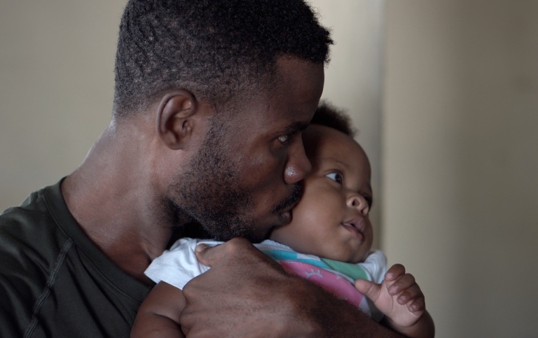 Father and child