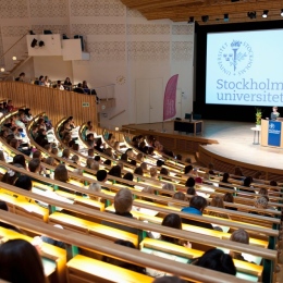 Aula Magna på Stockholms universitet