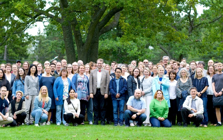 Gruppfoto på Sånga-Säby 2023.08-23 (något beskuren)