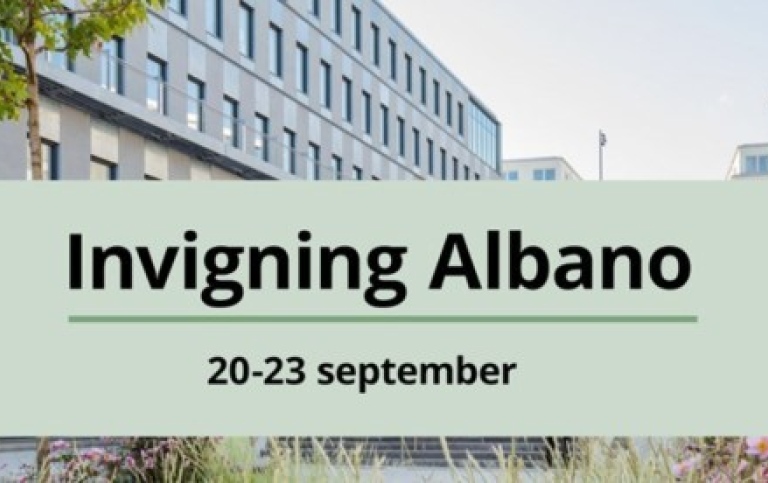 Albano-invigning 20-23 september 2023
