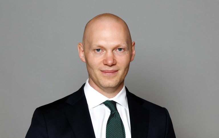 Niklas Wykman, Sveriges finansmarknadsminister.